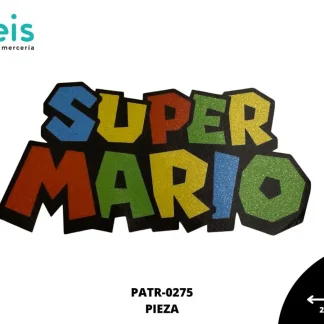 PARCHES DTF SUPER MARIO PATR-0275 22cmX9.5cm