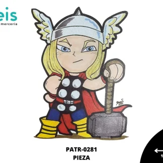 PARCHES DTF THOR BEBE PATR-0281 17cmX22cm