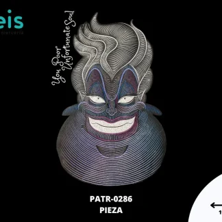 PARCHES DTF URSULA YOO POOR PATR-0286 19cmX30cm