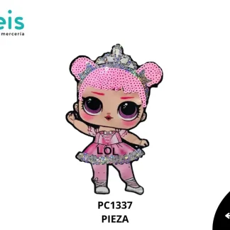 PARCHES RELIEVE Y ESTAMPADO MUÑECA LOL CENTER STAGE PC1337