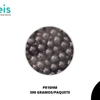 PERLAS REMACHE PR10HM 10mm 500 GRS/BOLSA HUMO