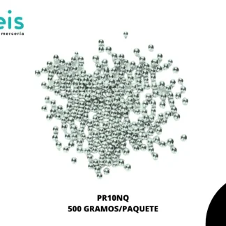 PERLAS REMACHE PR10NQ 10mm 500 GRS/BOLSA NIQUEL