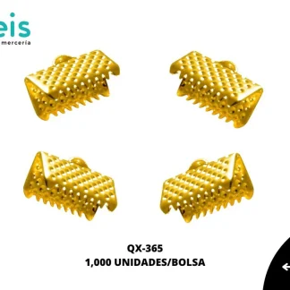 TERMINAL MALETA 13MM DORADO 1 MILLAR
