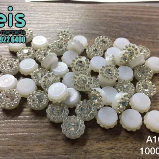 REMACHES METAL FLOR PIEDRA RFP-10 10mm 1,000 PZ/PQT
