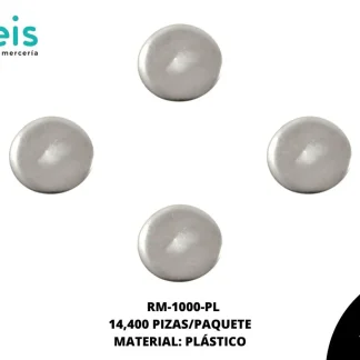 REMACHES PLANCHABLES CIRCULO RM-1000-PL 7mm 14.4 MILL/PQT PLATA