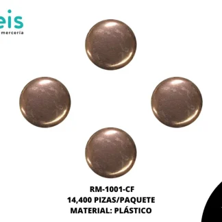 REMACHES PLANCHABLES CIRCULO RM-1001-CF 8mm 14.4 MILL/PQT CAFÉ