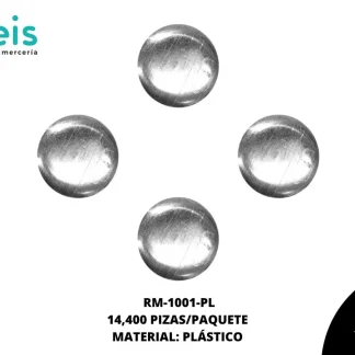 REMACHES PLANCHABLES CIRCULO RM-1001-PL 8mm 14.4 MILL/PQT PLATA