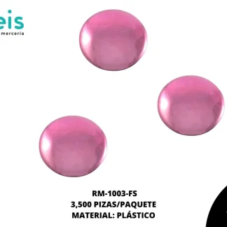 REMACHES PLANCHABLES CIRCULO RM-1003-FS 13mm 3.5 MILL/PQT FUCSIA
