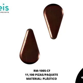REMACHES PLANCHABLES GOTA RM-1005-CF 8mmX13mm 11.1 MILL/PQT CAFÉ