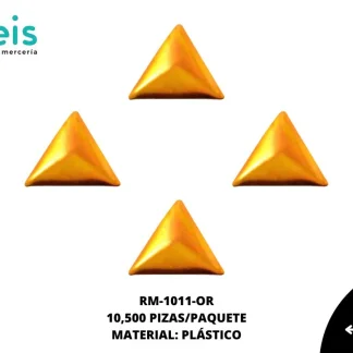 REMACHES PLANCHABLES TRIANGULO RM-1011-OR 10mmX10mm 10.5 MILL/PQT OLEOG