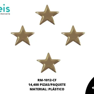 REMACHES PLANCHABLES ESTRELLA RM-1012-CF 10mmX10mm 14.4 MILL/PQT CAFÉ