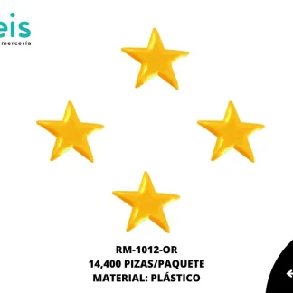 REMACHES PLANCHABLES ESTRELLA RM-1012-OR 10mmX10mm 14.4 MILL/PQT OLEOG