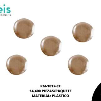 REMACHES PLANCHABLES CIRCULAR RM-1017-CF 5mm 14.4 MILL/PQT CAFÉ