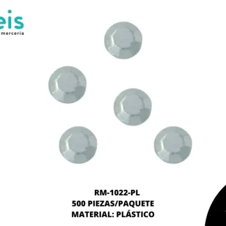 REMACHES PLANCHABLES DIAMANTADO RM-1022-PL 3mm 500 GRS/PQT PLATA