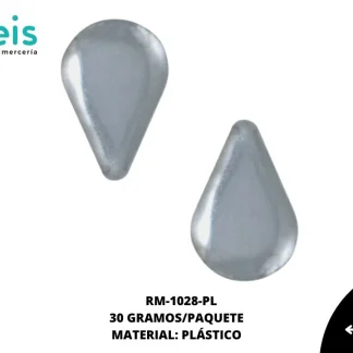 REMACHES PLANCHABLES GOTA RM-1028-PL 8mmX13mm 30 GRS/PQT PLATA