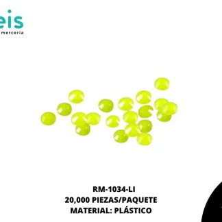 REMACHES PLANCHABLES DIAMANTADO RM-1034-LI 3mm 20 MILL/PQT LIMON