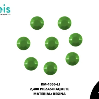 REMACHES PLANCHABLES DIAMANTADO NEON RM-1056-LI 3mm 2,400 PZ/PQT LIMON