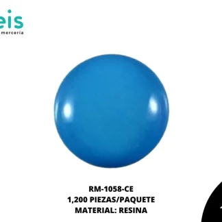 REMACHES PLANCHABLES RM-1058-CE 8mm 1,200 PZ/PQT CIELO