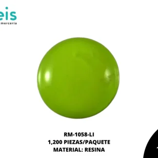 REMACHES PLANCHABLES RM-1058-LI 8mm 1,200 PZ/PQT LIMON
