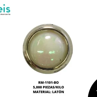 REMACHES METAL TACHE CIRCULAR RM-1101-BO 8mm 5 MILL/PQT BOREAL