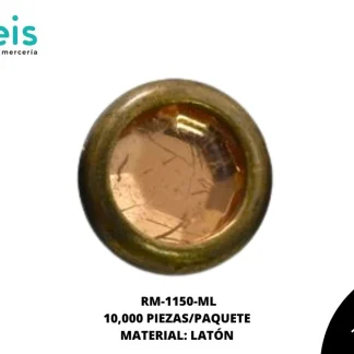 REMACHES METAL TACHE PIEDRA RM-1150-ML 6mm 10 MILL/PQT MIEL