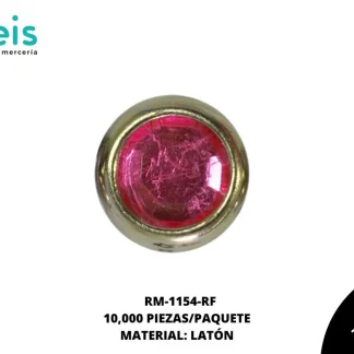 REMACHES METAL TACHE PIEDRA RM-1154-RF 6mm 10 MILL/PQT FUERTE