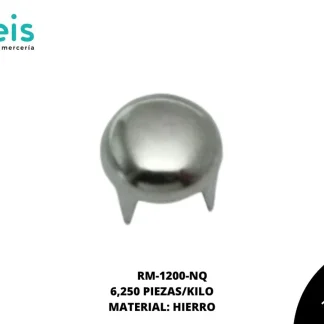 REMACHES METAL TACHE REDONDO RM-1200-NQ 7mm 6,250 PZ/KILO NIQUEL