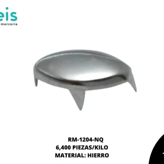 REMACHES METAL TACHE OVAL RM-1204-NQ 12mm 6.4 MILL/KILO NIQUEL