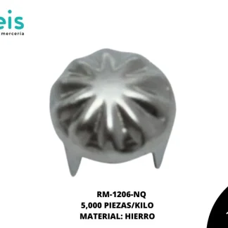REMACHES METAL TACHE REDONDO RM-1206-NQ 9mm 5 MILL/KILO NIQUEL