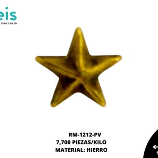 REMACHES METAL TACHE ESTRELLA RM-1212-PV 10mm 7.7 MILL/PQT VIEJO