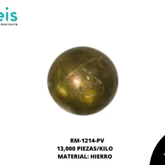 REMACHES METAL TACHE REDONDO RM-1214-PV 5mm 13 MILL/PQT VIEJO
