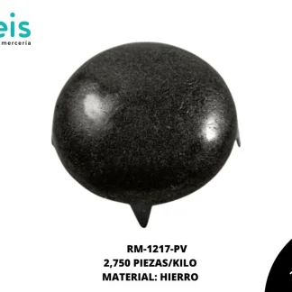 REMACHES METAL TACHE REDONDO RM-1217-PV 12mm 2,750 PZ/PQT VIEJO