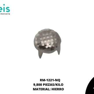 REMACHES METAL TACHE REDONDO RM-1221-NQ 5mm 9,800 PZ/PQT NIQUEL