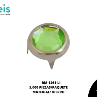 REMACHES METAL TACHE PIEDRA RM-1261-LI 9mm 5,000 PZ/PQT LIMON