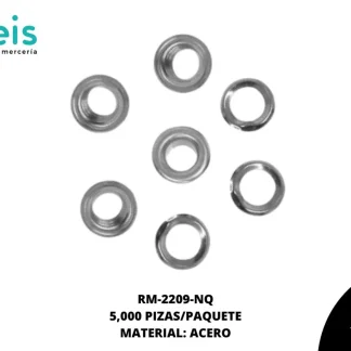OJILLO LATON BASE ACERO 1/8(3mm) REF: 300 NIQUEL 5 mill/pqt