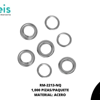 OJILLO LATON BASE ACERO (10mm) REF: 800 NIQUEL 1 mill/pqt