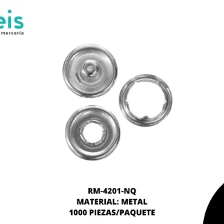 REMACHES METAL BROCHE RM-4201-NQ 9.5mm 1,000 PZ/PQT NIQUEL