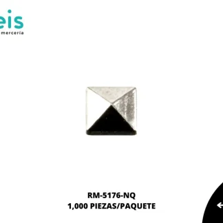 REMACHES METAL PIRAMIDE RM-5176-NQ 7mmX7mm 1,000 PZ/PQT NIQUEL