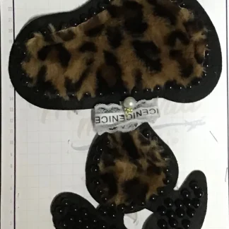 PARCHES PEDRERIA SNOOPY AIMAL PRINT SNOOPY 25cmX25cm