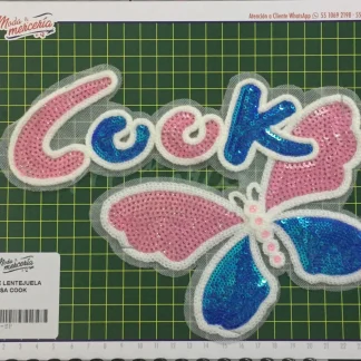 PARCHES LENTEJUELA LOOK MARIPOSA SP1637-SP