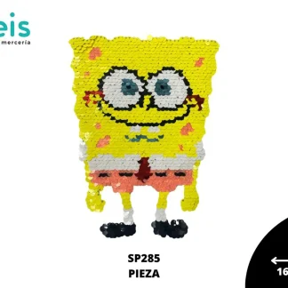 PARCHES LENTEJUELA REVERSIBLE BOB ESPONJA SP285