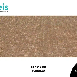 PEDRERIA PLANILLAS ALUMINIO MEDIA PERLA ST-1019-BO 45cmX120cm BOREAL/DORADO