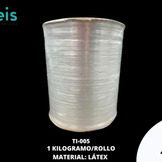 CINTA ELASTICA TRANSPARENTE 1 KG TPU 4MM