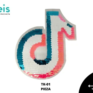 PARCHES LENTEJUELA REVERSIBLE TIKTOK TK-01