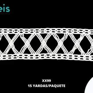 GUIPIUR SEDA DE LECHE PLANO XX99 BLANCO 10 CM 15 YARDAS/PAQUETE