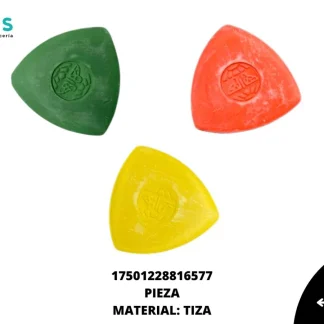 HERRAMIENTAS CONFECCIÓN ACCESORIOS GREDA BUTTERFLY TRIANGULAR 10 PZ/CAJA VERDE