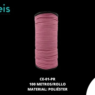 CINTA COLA RATA ELASTICA PALO DE ROSA SELANUSA CON 100 MTS
