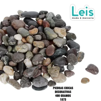 PIEDRAS CHICAS DECORATIVAS 400 GRAMOS