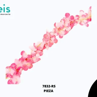 GUIA DE FLORES FINA 1.95 METROS ROSA