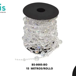 ACRILICO CORTINA MUNDO 13 MM REF: XC02014 BOREAL 15 MTS/ROLLO